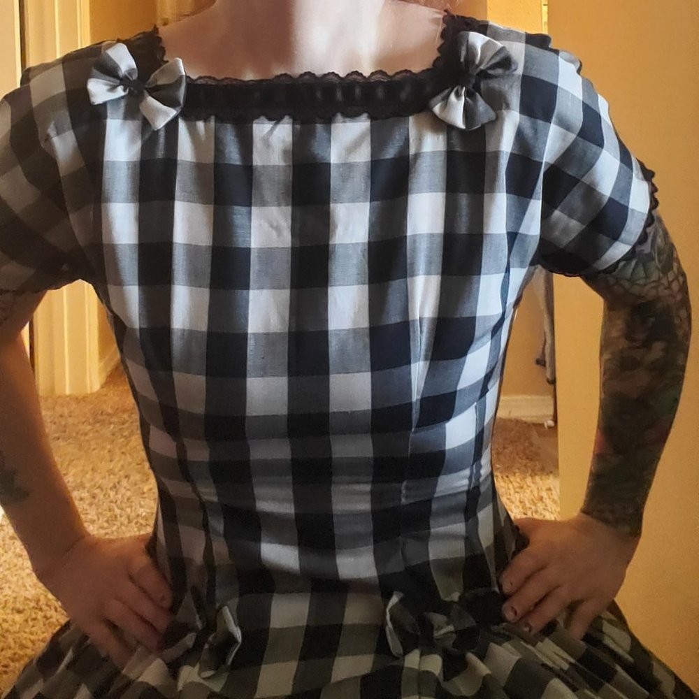 Vintage Gingham gown - Picture 12 of 12
